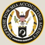 An image of The Defense P O W / M I A Accounting Agency emblem.